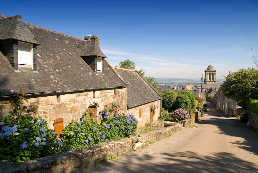 Locronan dans le Finistère sud - Camping Kersentic à Fouesnant