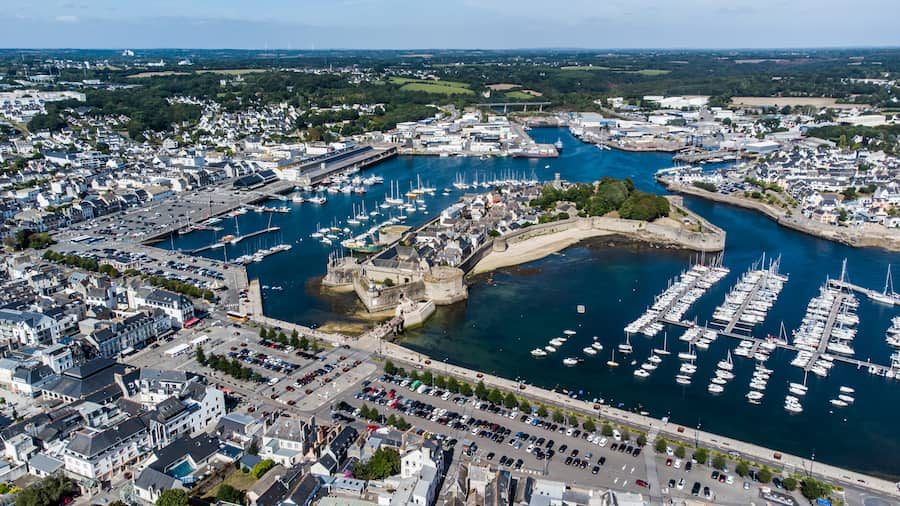 Concarneau dans le Finistère sud - Camping à Fouesnant de Kersentic